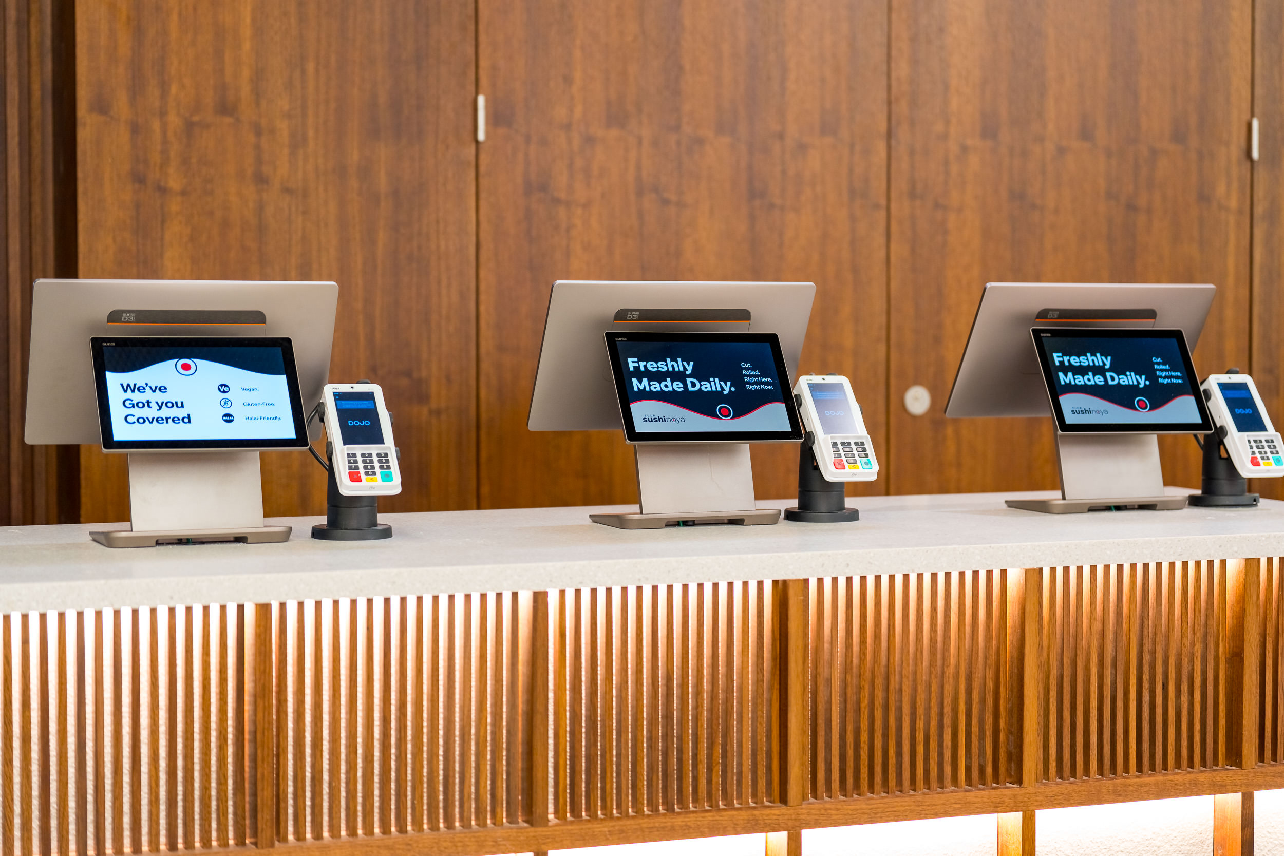 Sushinoya Bespoke Joinery Kiosk