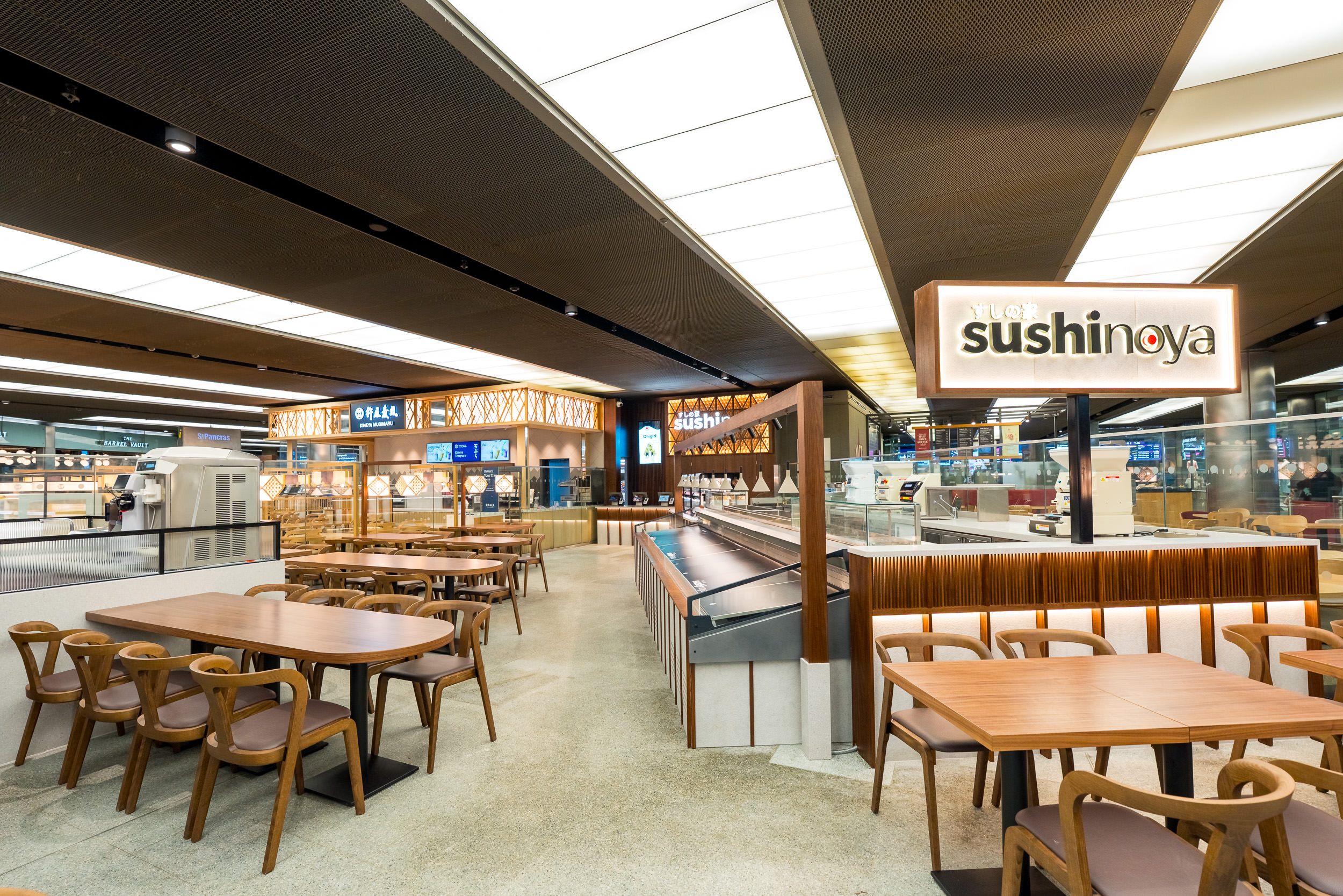 Sushinoya St Pancras Fit Out