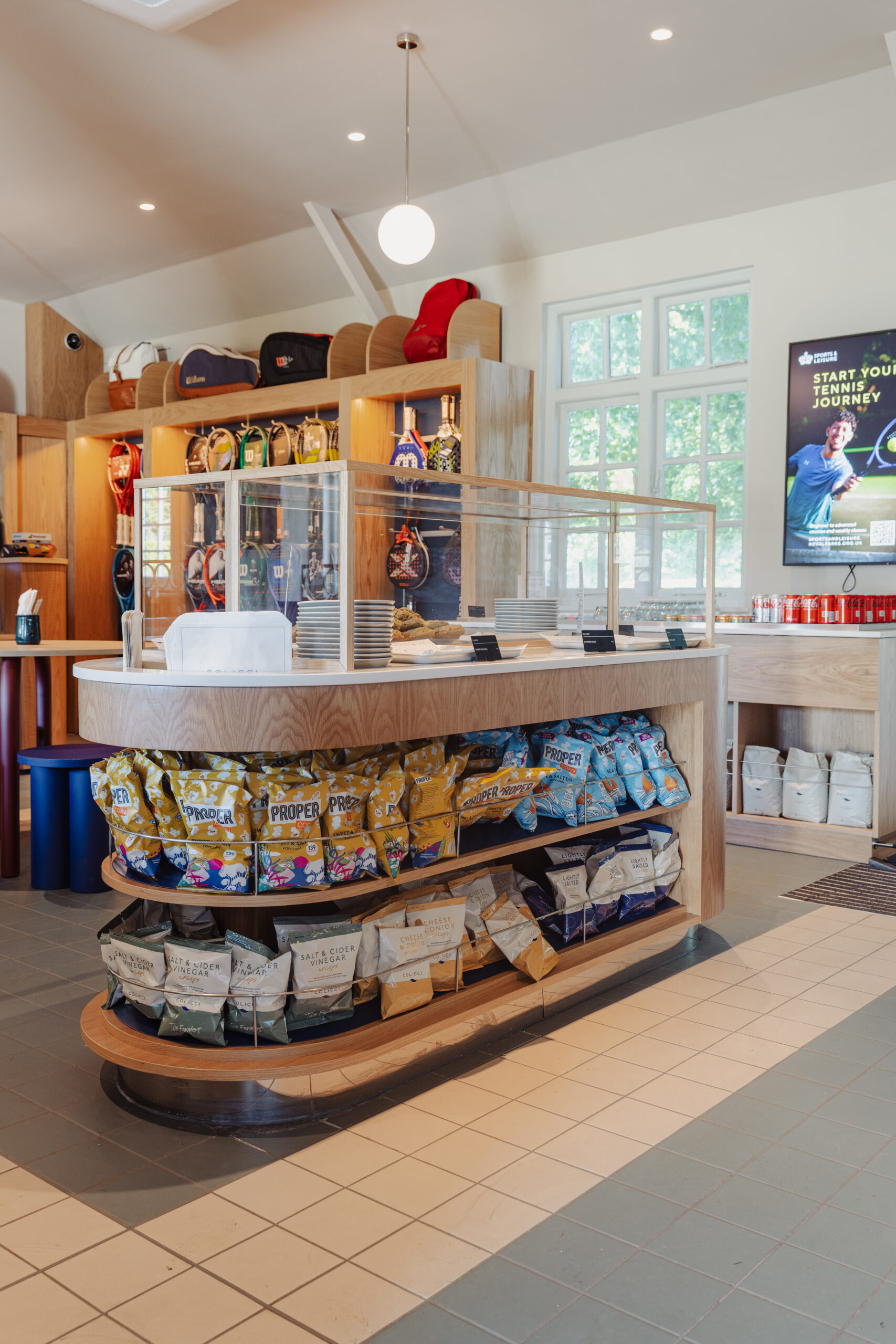 Colicci Courts Cafe by Carter Newlove