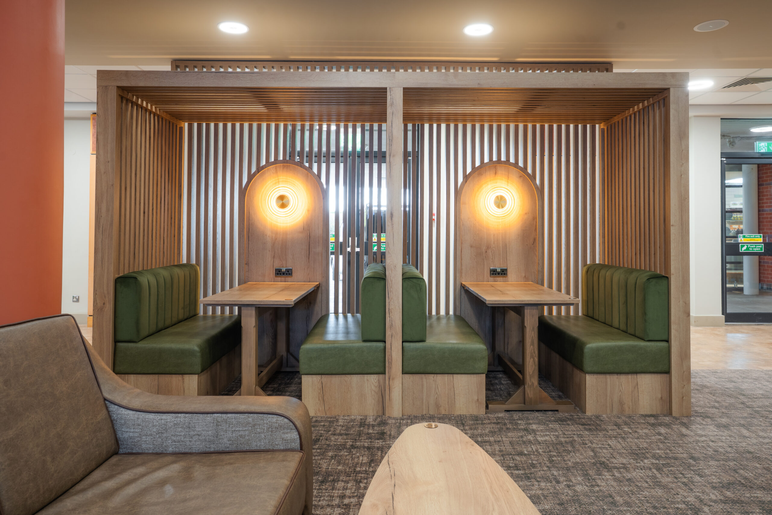 Booth seating manufacture