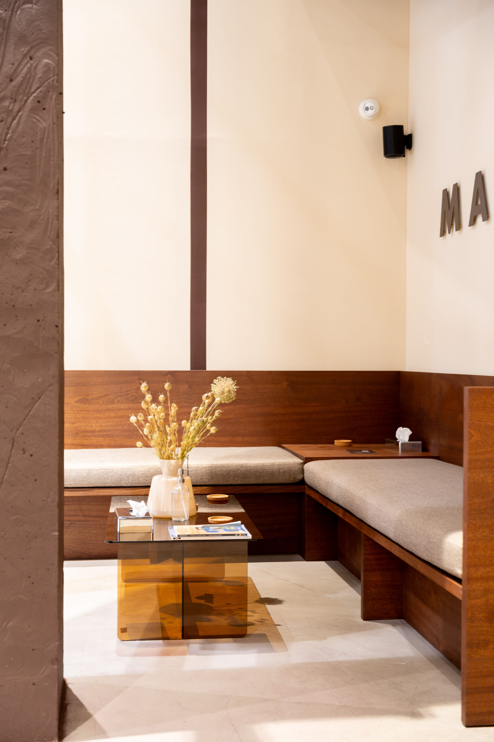 Masaj Islington Fit-Out by Carter Newlove Interiors Reception Area