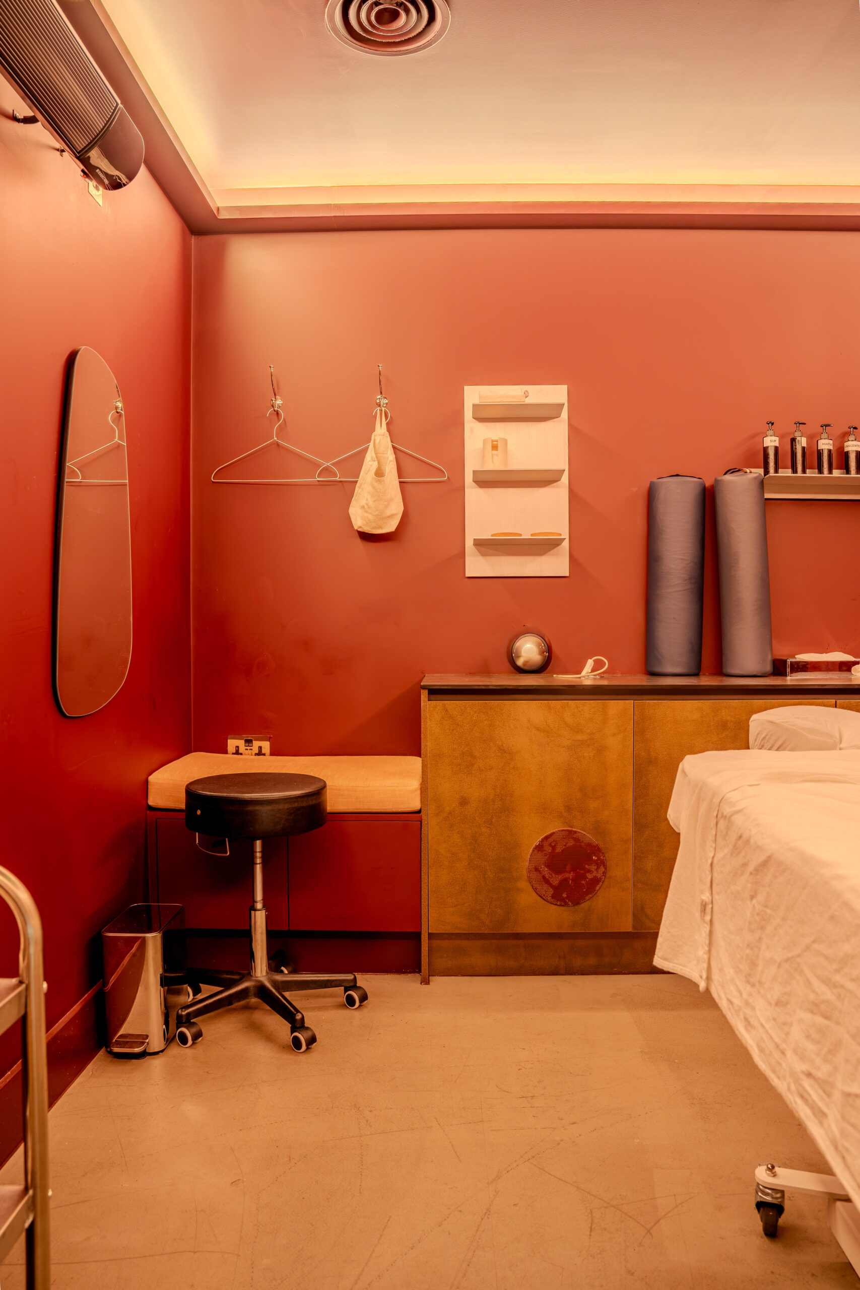 Masaj Islington Fit-Out by Carter Newlove Interiors Treatment Room